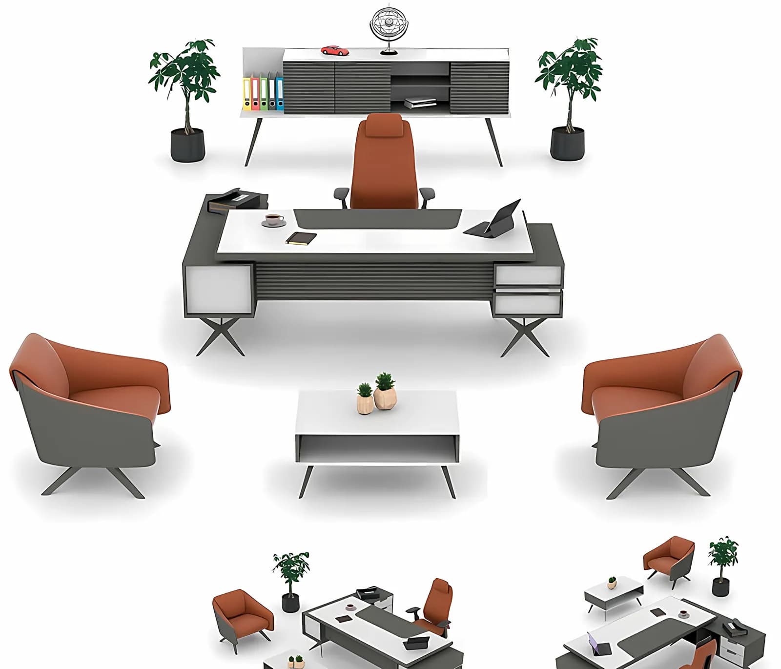 ARTHUR, Chefzimmer-Programm, Anthrazit