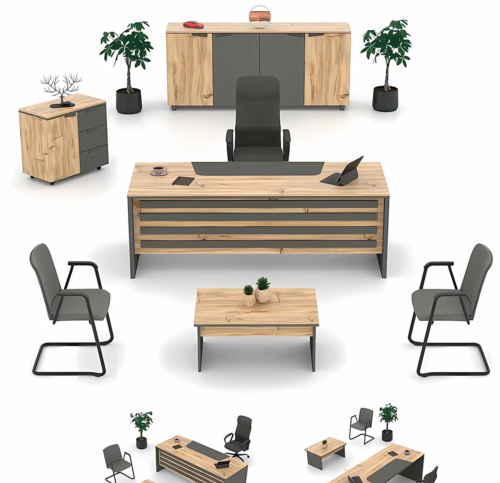 CASTRO, Chefzimmer-Programm, Anthrazit