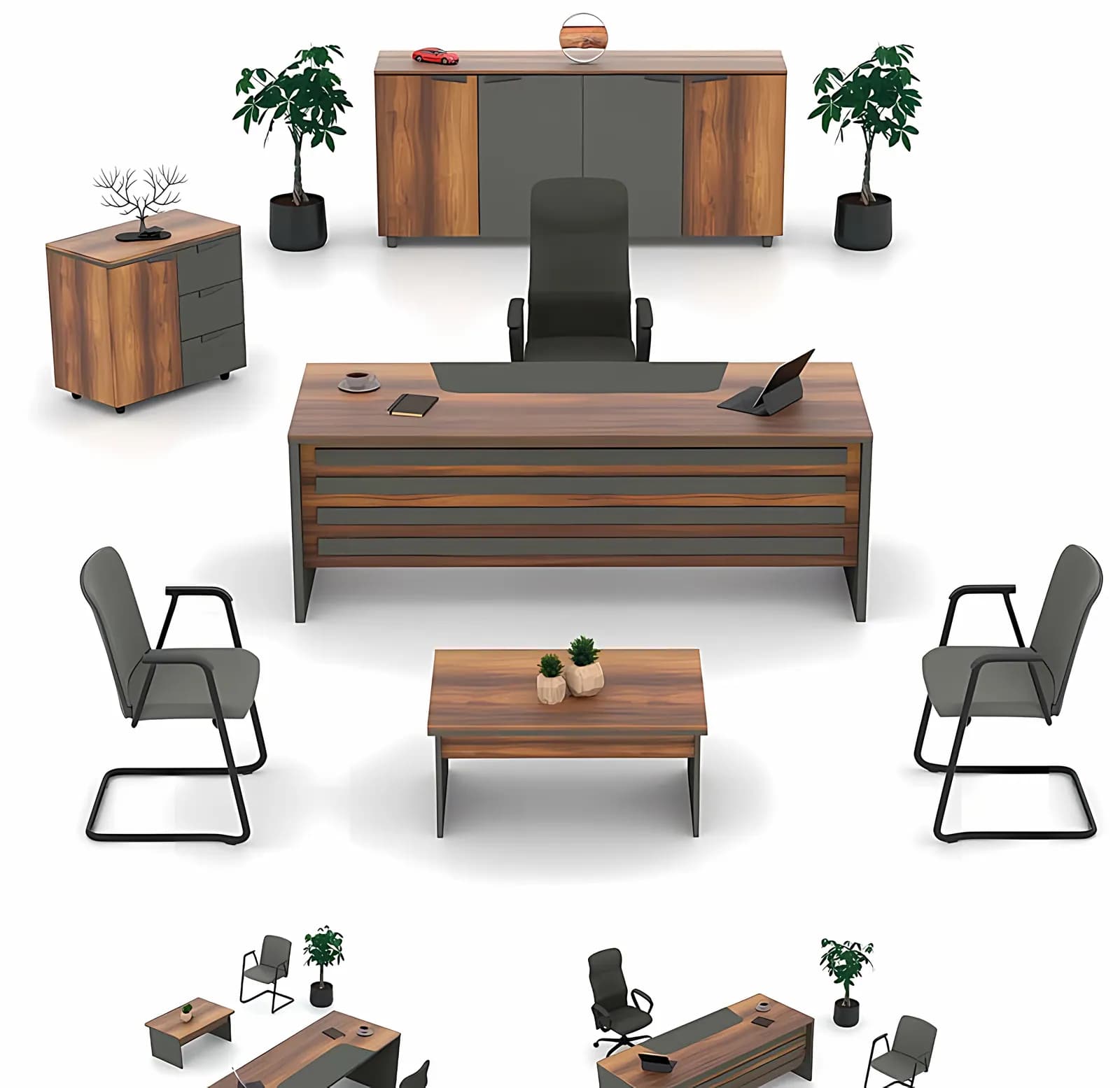 CASTRO, Chefzimmer-Programm, Anthrazit