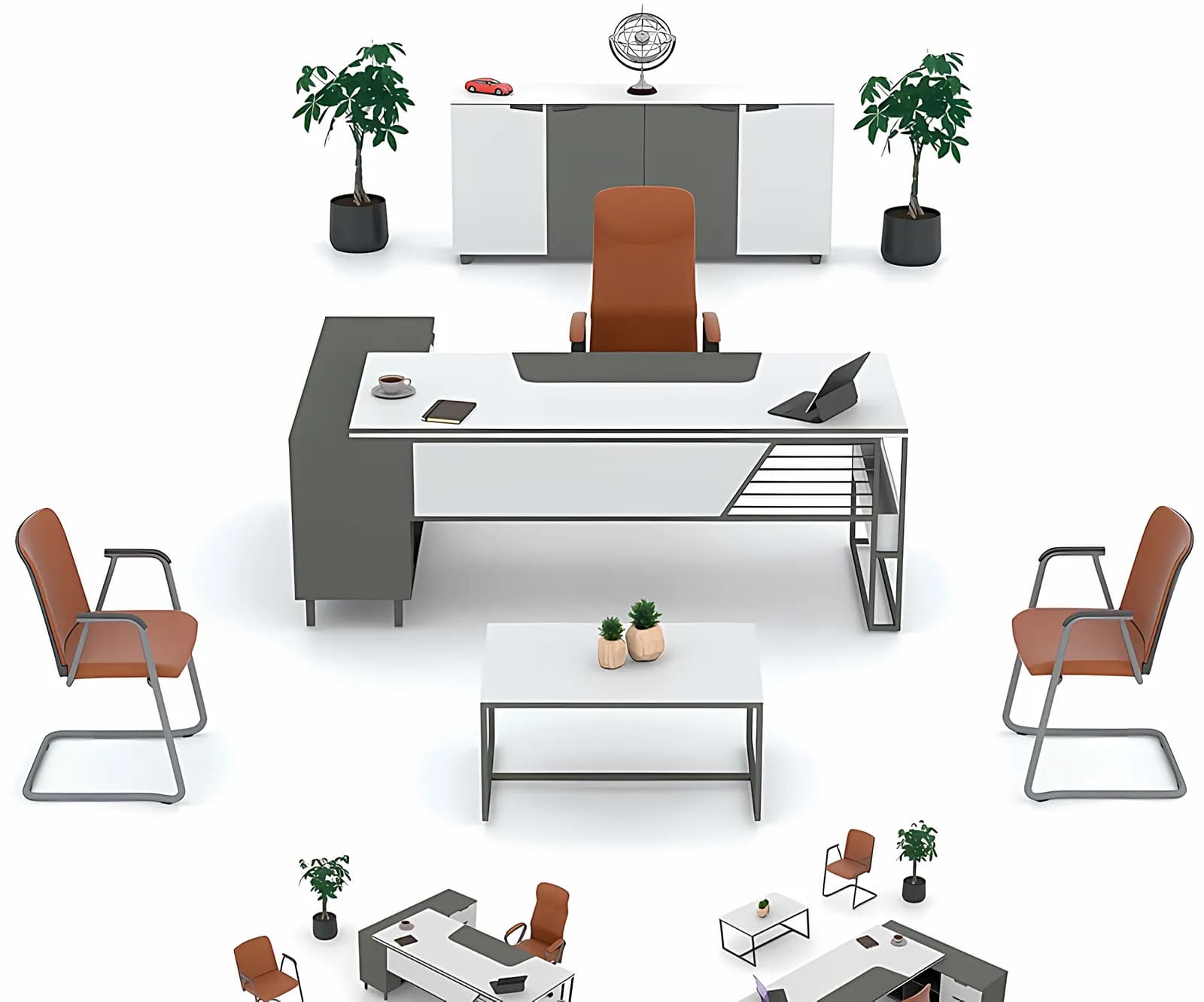 LINE, Chefzimmer-Programm, Anthrazit