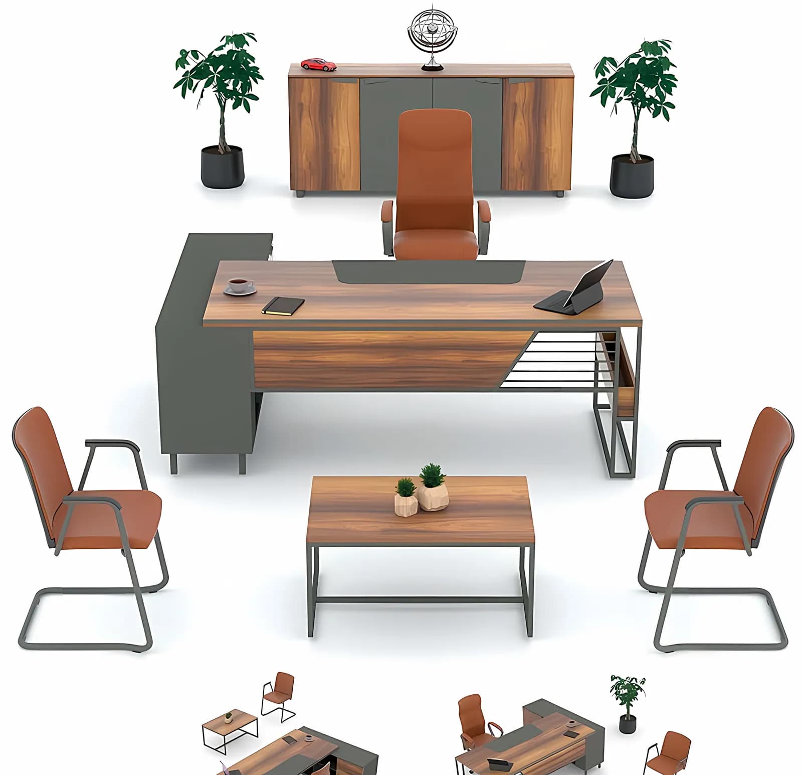 LINE, Chefzimmer-Programm, Anthrazit