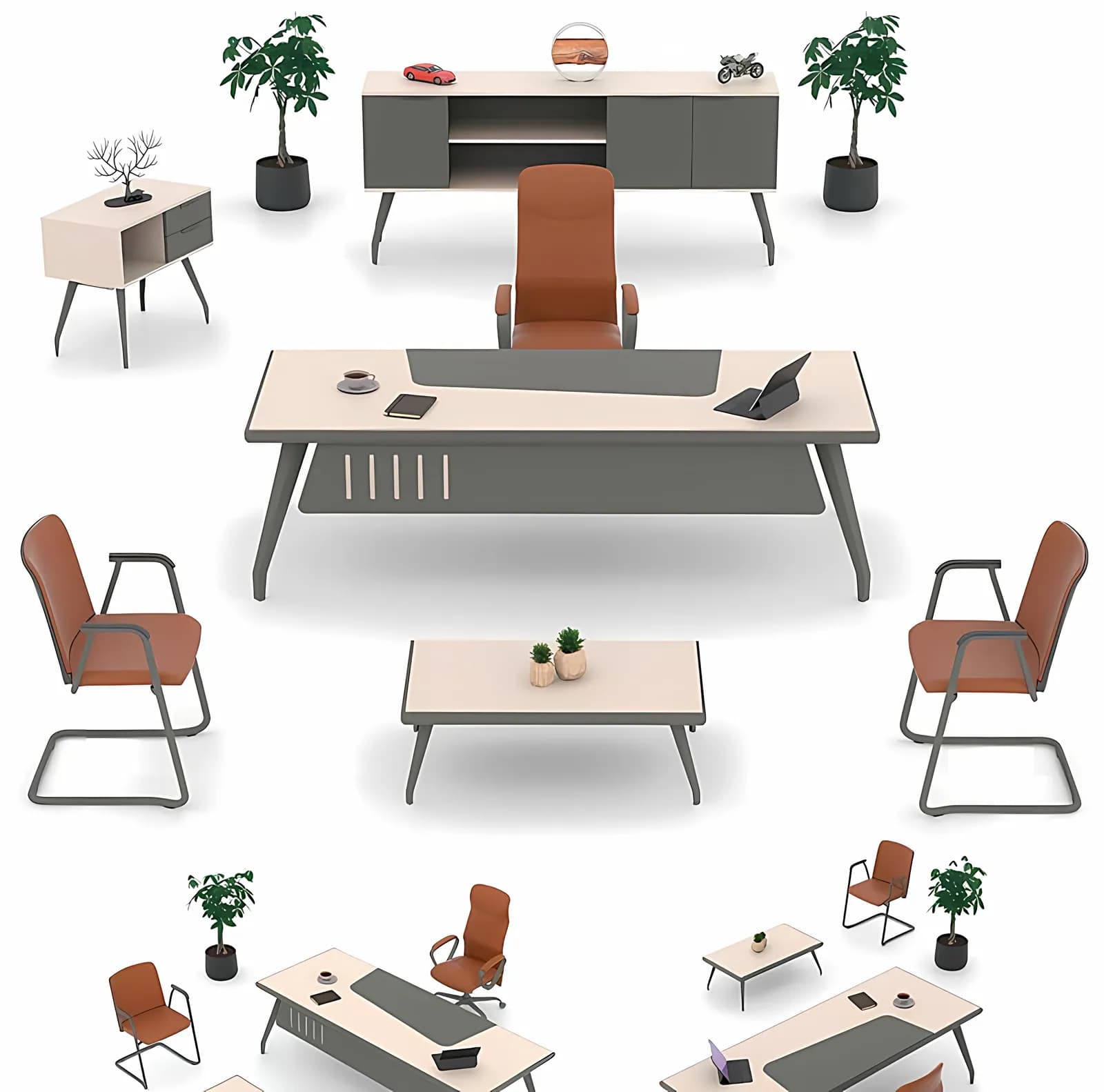 SLIM, Chefzimmer-Programm, Anthrazit