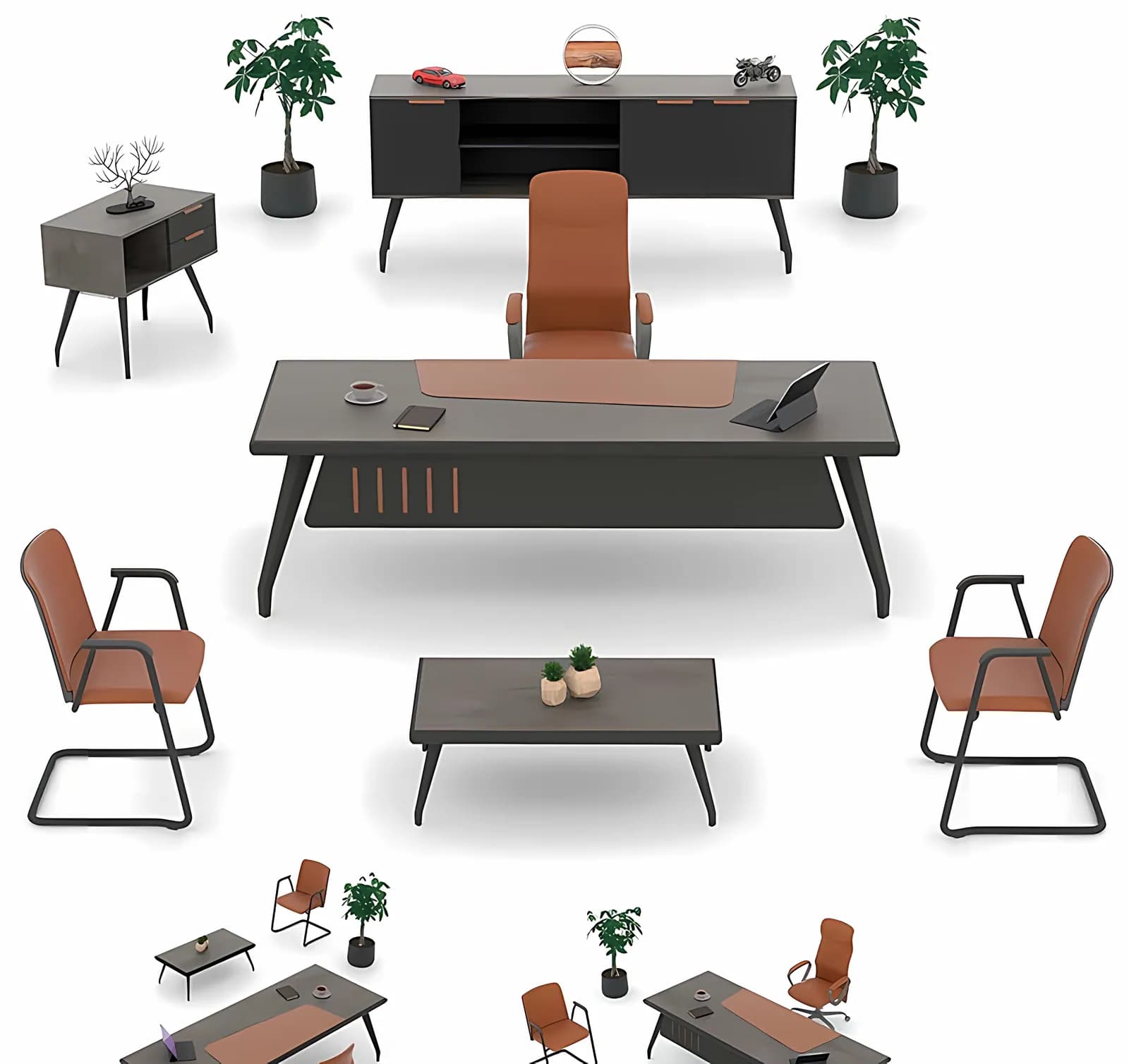 SLIM, Chefzimmer-Programm, Grau