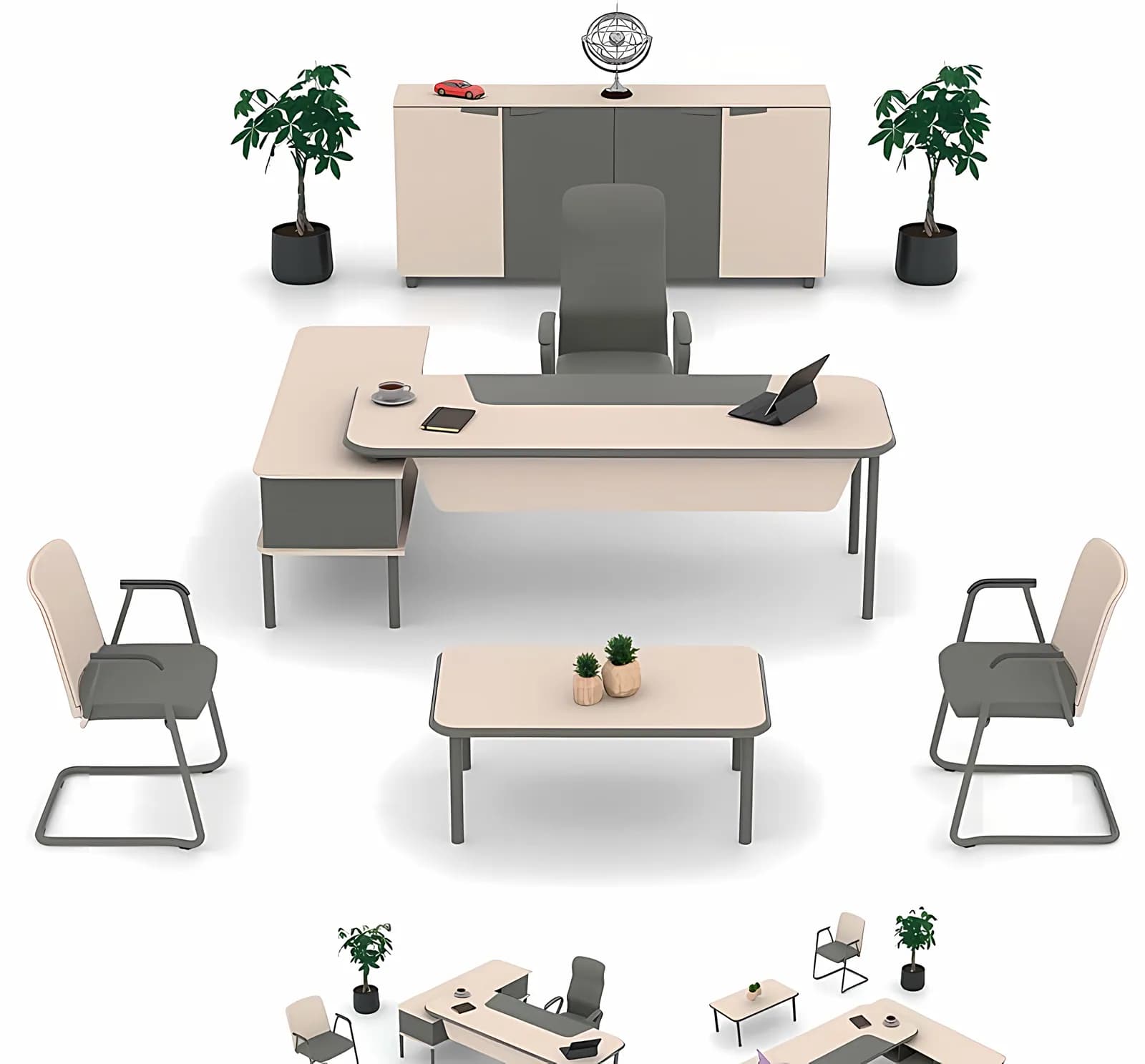 SPACE, Chefzimmer-Programm, Anthrazit
