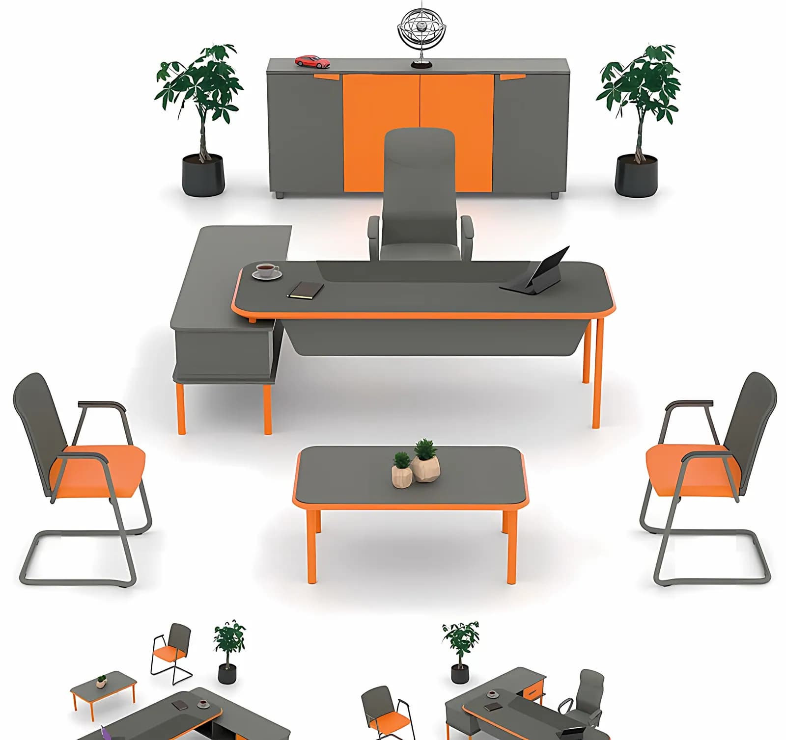 SPACE, Chefzimmer-Programm, Anthrazit