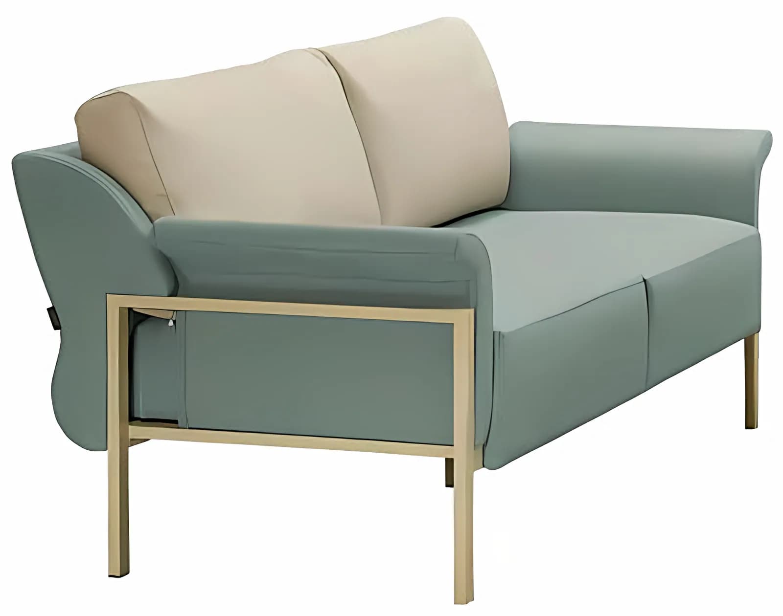 AQUA, Sitzgarnitur, Metall Beige