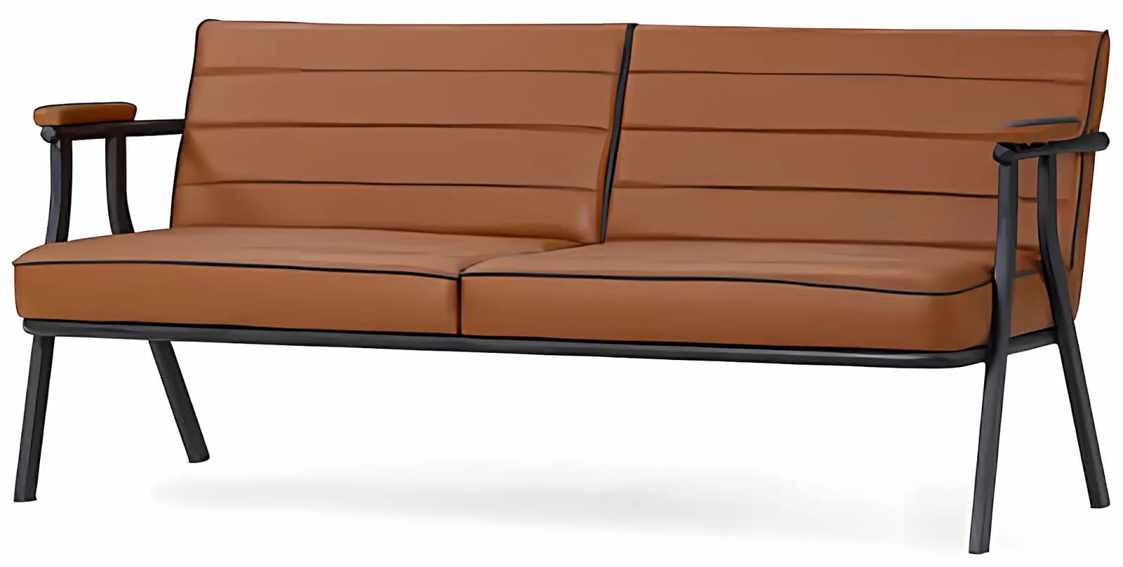 ONIX, Sitzgarnitur, Leder Cognac