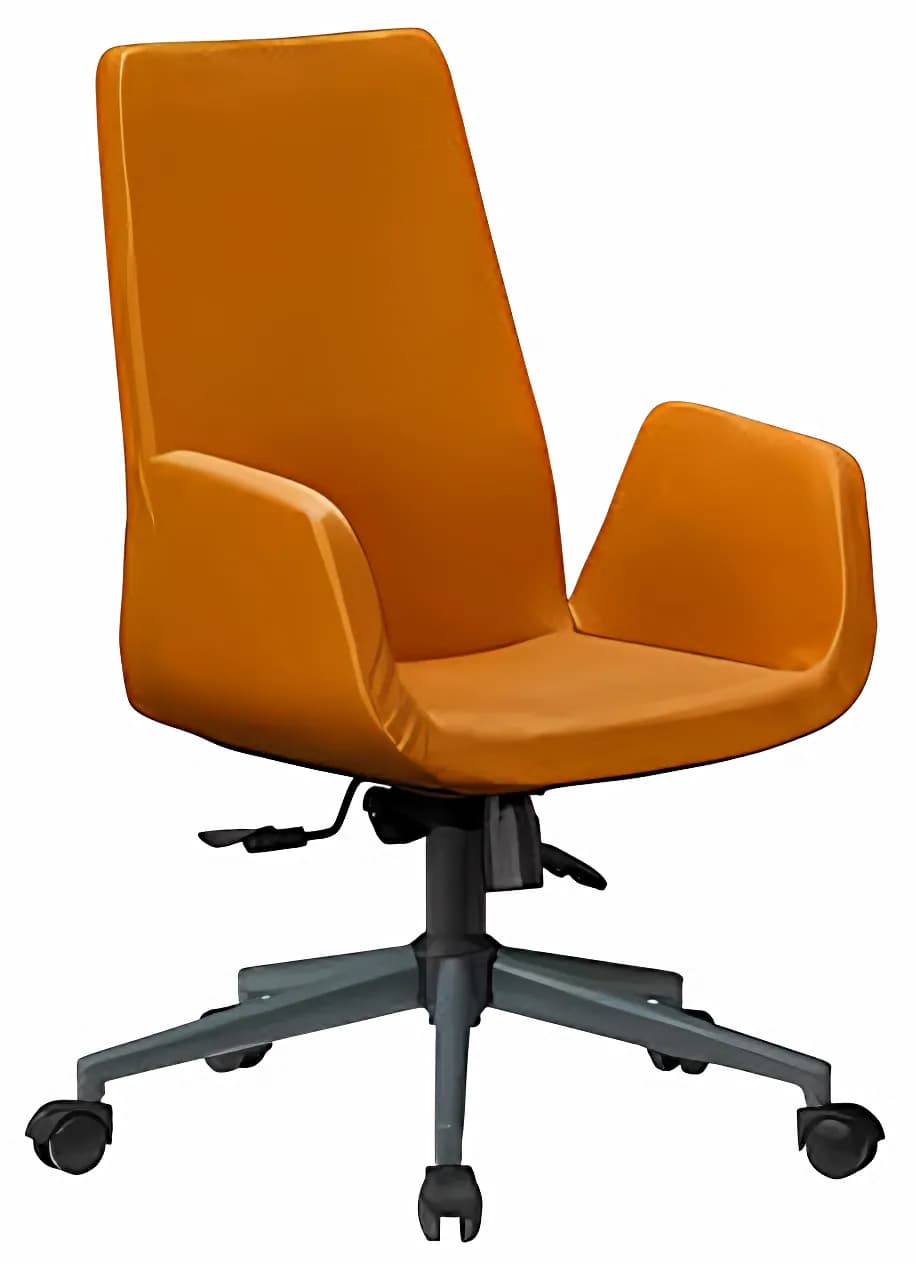 PUNTO, Arbeitsstuhl, Kunstleder Braun